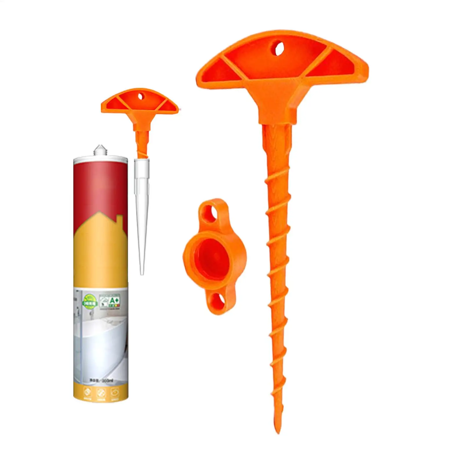 Caulk Saver Caulking Nozzle Cover Sealant Unclogger Applicator Lid for Glass Glue Foam Outdoor Adhesive Professional Beginner