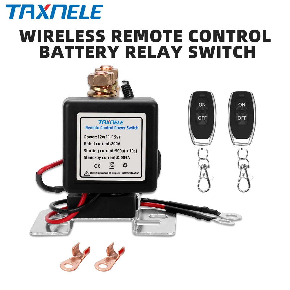 Remote Control Christmas Lights Briidea 12 Volt 30A Wireless Remote ...