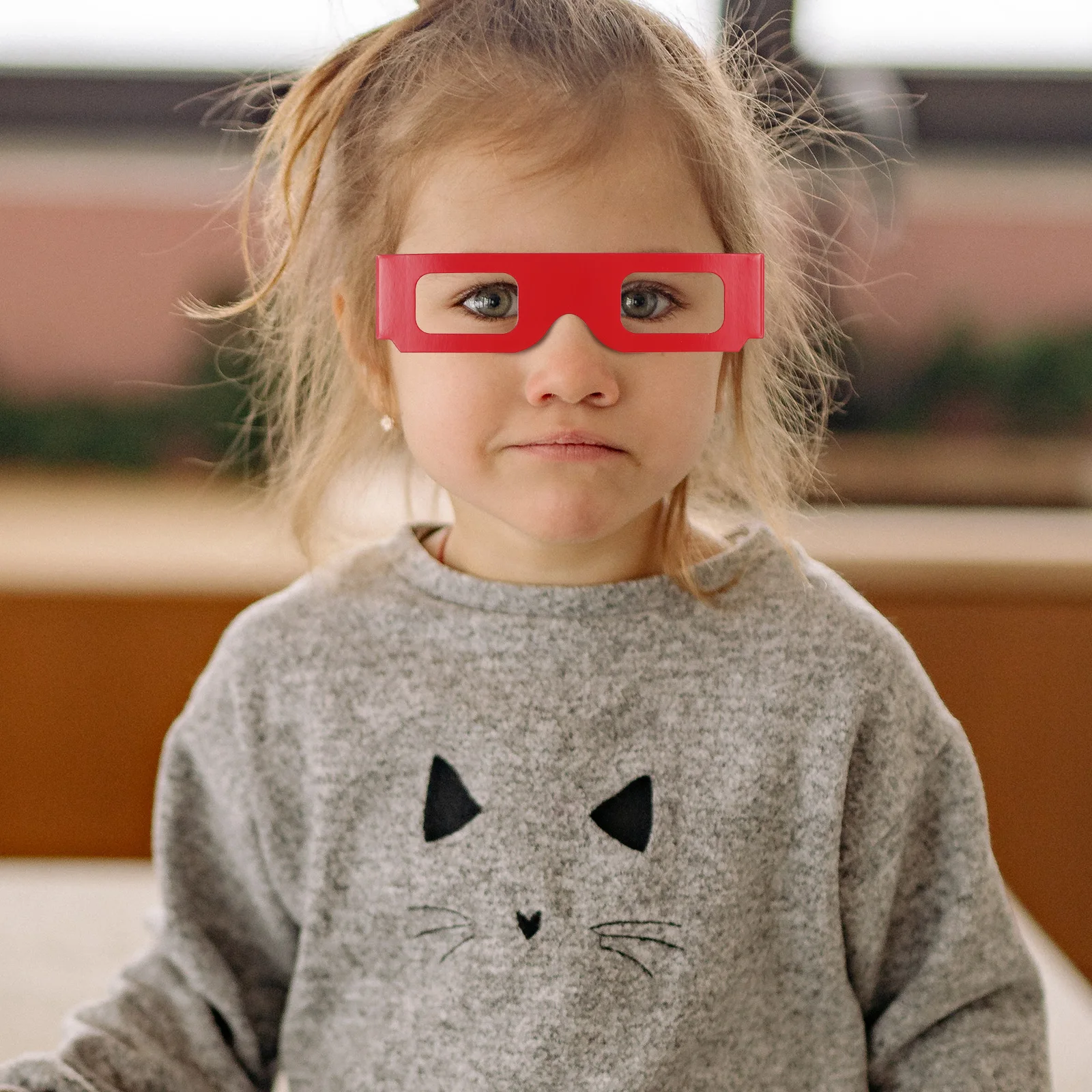 20 Pcs 3d Party Eyeglasses Kids Cardboard for Anaglyph Lights Child