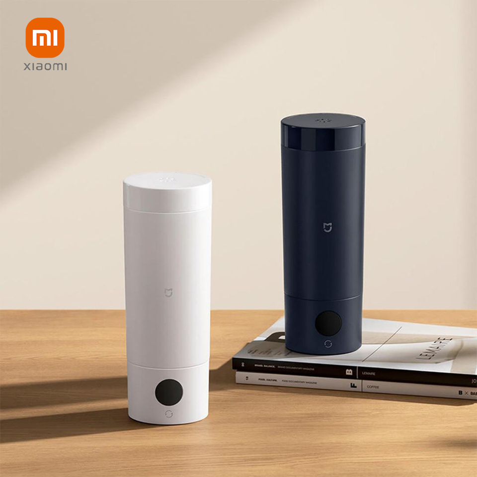 Original XIAOMI Mijia Portable Electric Kettle 2 Thermos Cup Fast Water Boiler 350ml Smart Temperature Insulated Kettle Travel