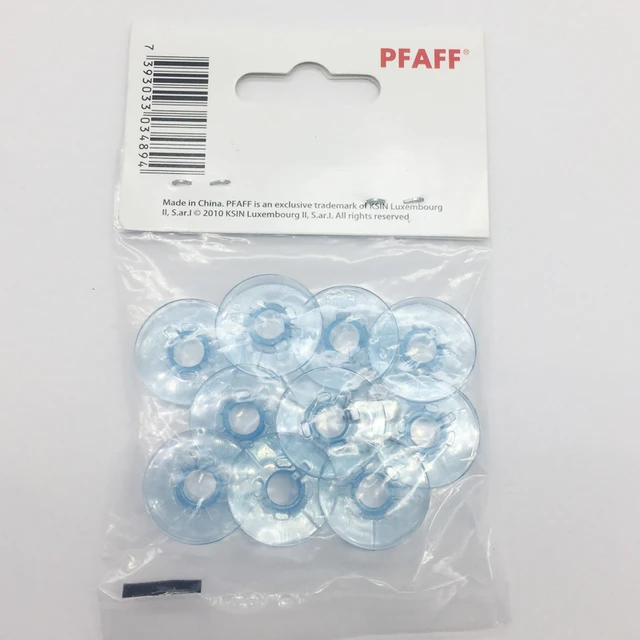 10pcs Plastic Bobbins For Pfaff Expression 2.0, 3.0 & Creative