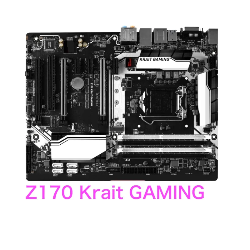 Adatto Per Scheda Madre Da Gioco Msi Z170 Krait Z170 Krait Gaming Lga 1151 Scheda Madre Ddr4 Atx Testata Al 100% Ok Completamente Funzionante