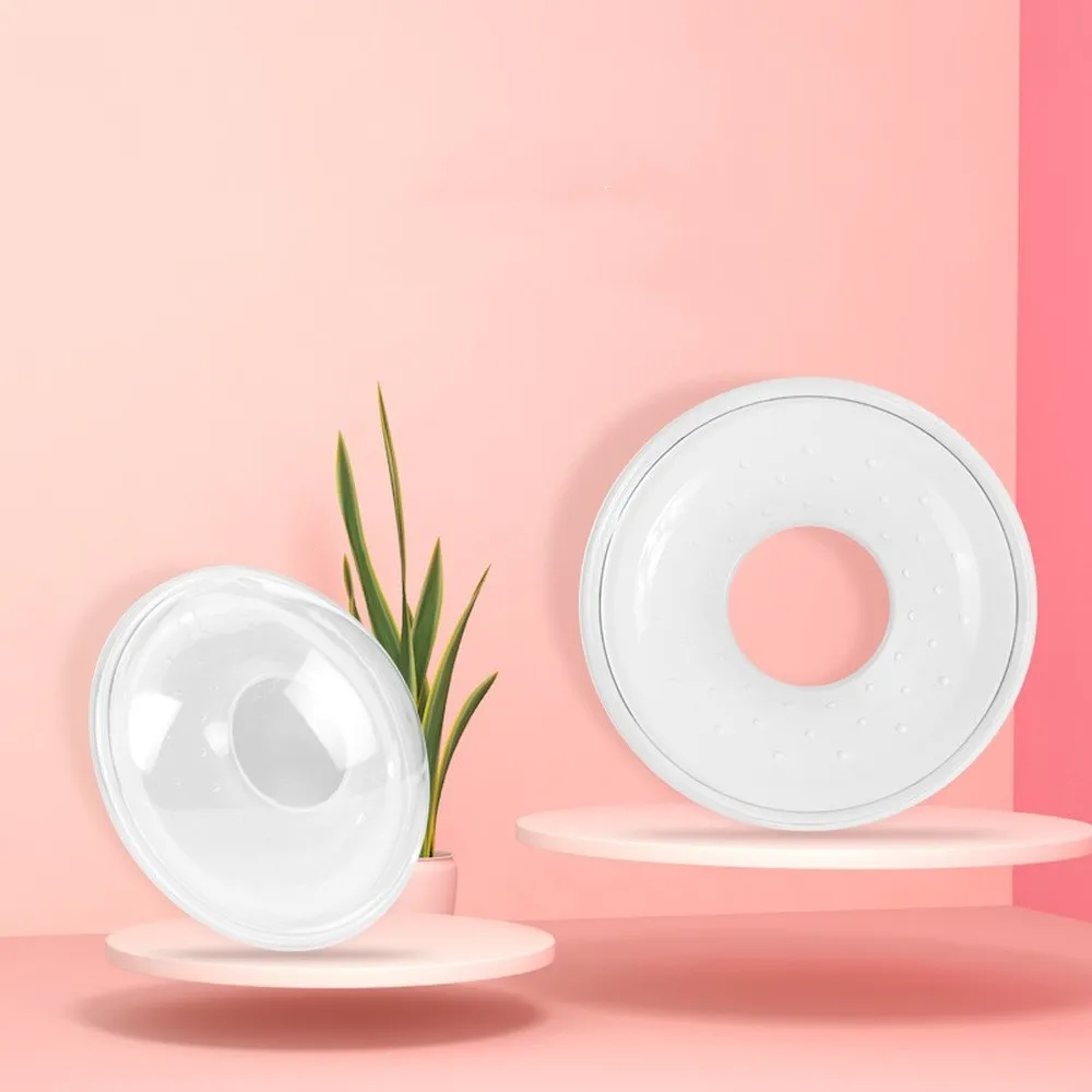 Breast Correcting Shell Baby Feeding Milk Saver 2pcs Protect Sore Nipples for Breastfeeding Collect Breastmilk for Maternal