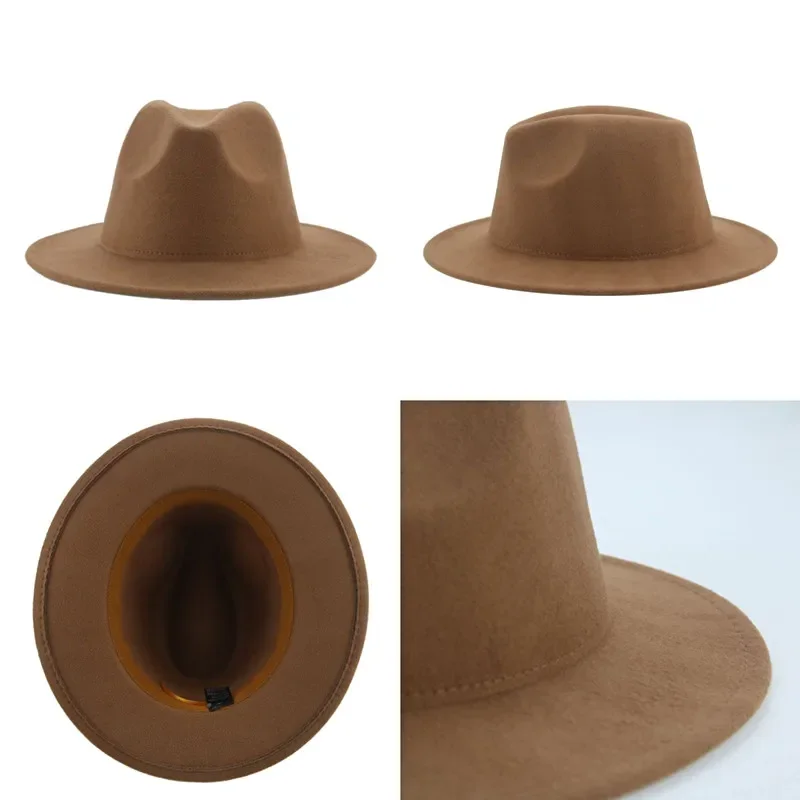 Fedora Hat For Women Winter Fashion Formal Wedding Decorate Camel Panama Cap fedora hat,fashion hat