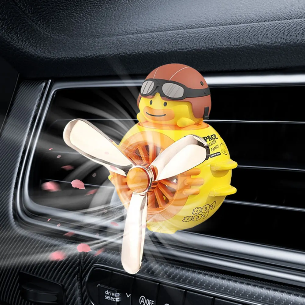 Animal Pilot Car Air Freshener Rotating Propeller Air Outlet Perfume Fragrance Flavoring Aromatherapy Car Interior Accessories