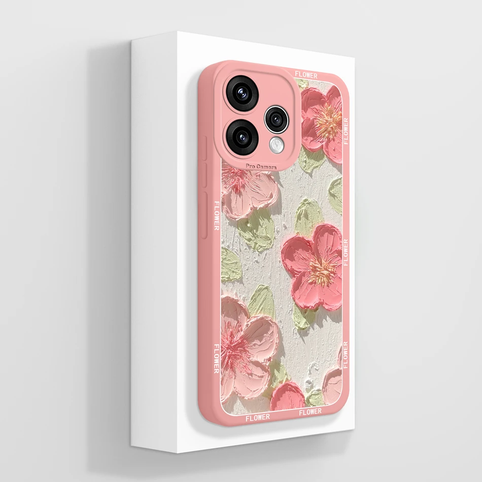 Lovely Cartoon Pattern Soft Silicone Phone Case