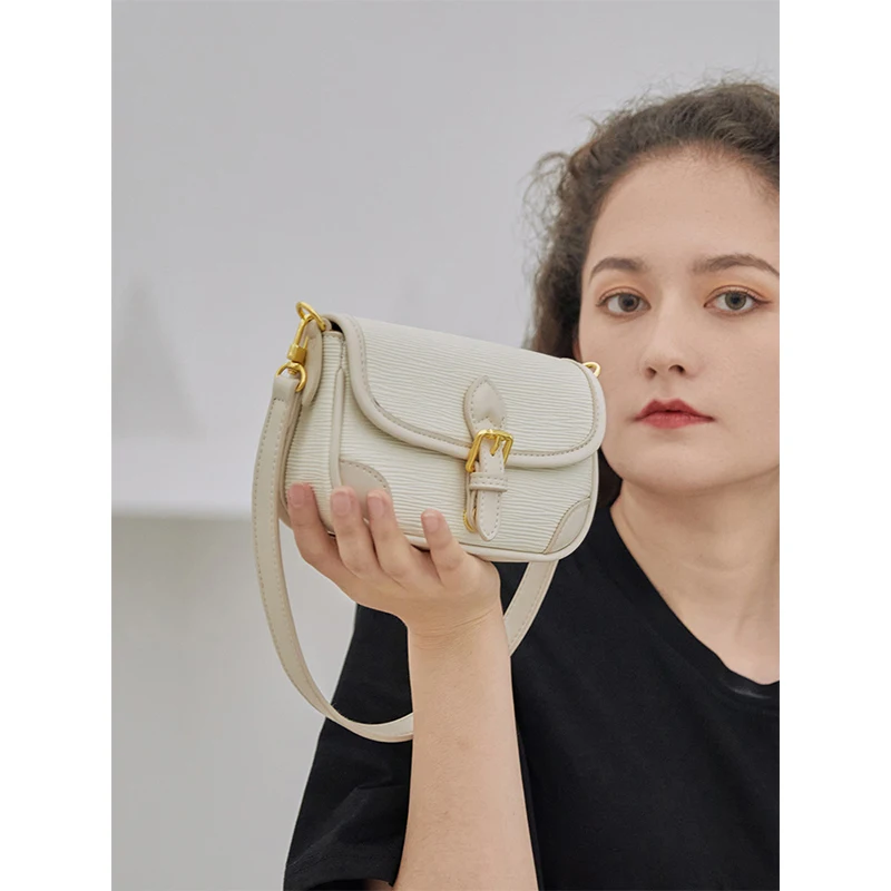 PU Leather Messenger Bag Summer Fashion Trend Small Square Bag Ladies Handbag Solid Color Exquisite Luxury Shoulder Bag