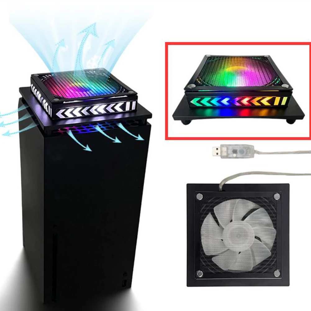 Xbox Series X Kits De Montage Mural Avec Ventilateur De Refroidissement