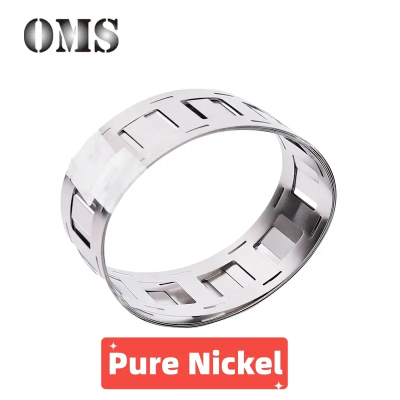 

1M Pure Nickel Strip 2P 0.15*27mm 99.96% Purity Nickel Strips For 18650 21700 Lithium Battery Welding Tape Punched Nickel Belt