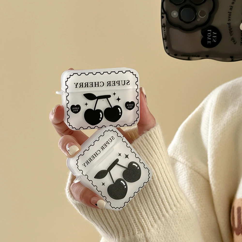 

Cute Case for Apple AirPods 1 2 3 Pro 3rd Case for AirPods Pro 3 Case Ice Cream Rabbit Bear Flower Case with Keychain Lanyard