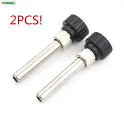 NEW 2pcs Soldering Station Iron Handle Accessories For 852D 936 937D 898D 907/ESD Iron Head Cannula Iron Tip Bushing