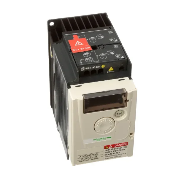 

In Stock Original New Schnei-der ATV12H075M2 Altivar 12 Variable Speed Drive 1-Phase 200-240VAC 0.75kW 1-hp Good Price