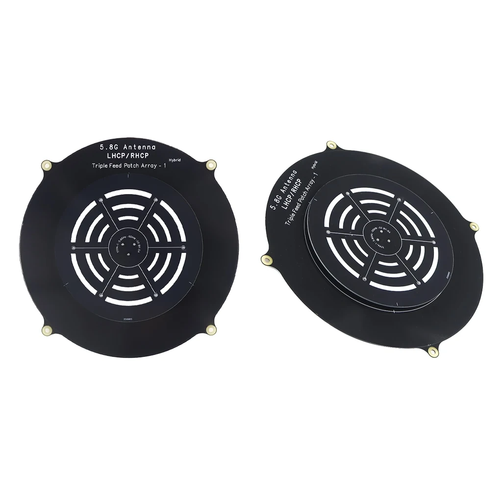 Triple Feed Patch 5,8 GHz 14 dBi High Gain Antenne LHCP RHCP für RC Long Range FPV Drone Receiver Monitor – Detail 4