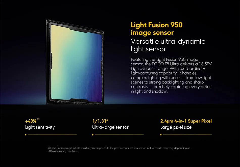 POCO F8 Ultra 5G Dual SIM, 16GB+512GB Phone (Global Version) 15