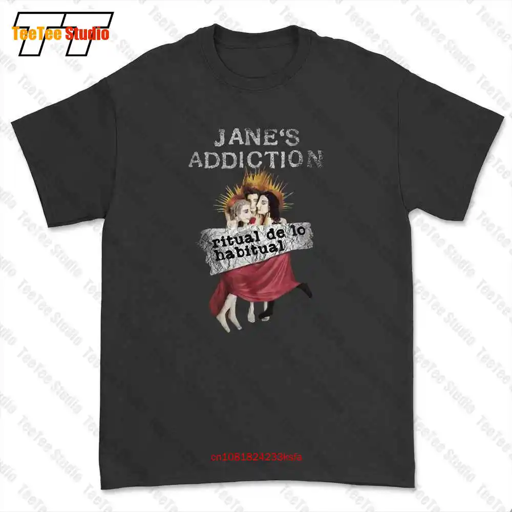 

Футболка с изображением традиционной рок-музыки Janes, модель 079S