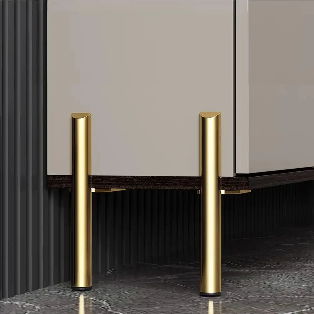 Alloy Furniture Legs 4pcs sets for Sofa Feet Bed Tv Cabinet Coffee Table Hardware Replacement