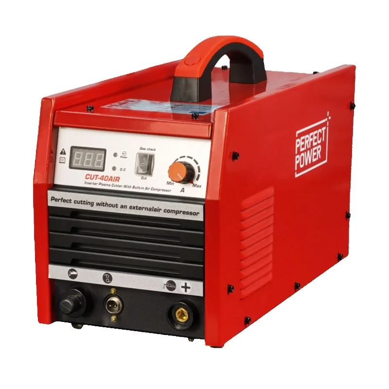 CUT-40 Built In Air Compressor Thickness 10mm 18mm Welding IGBT Inverter Plasma Cutting Machine