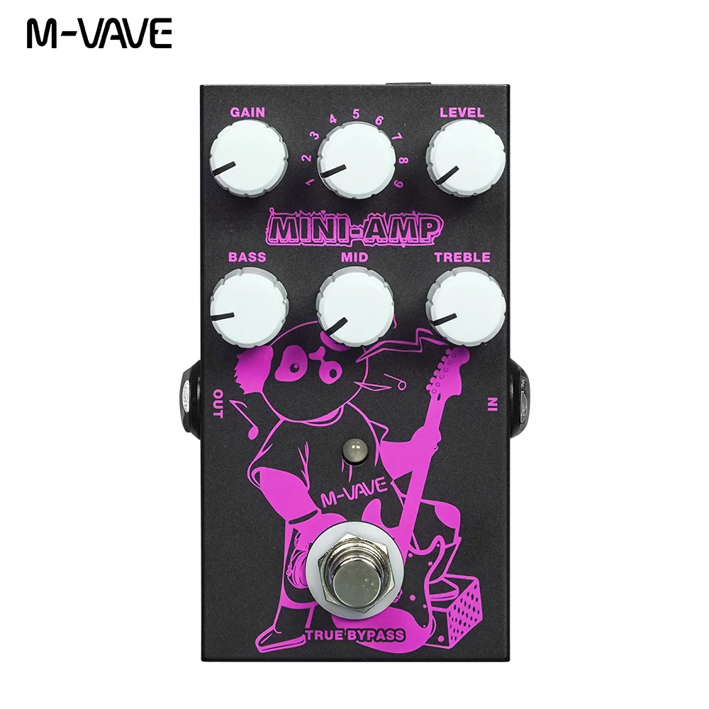 M-VAVE Pocket AMP Portable Guitar Effects Pedal 1.54