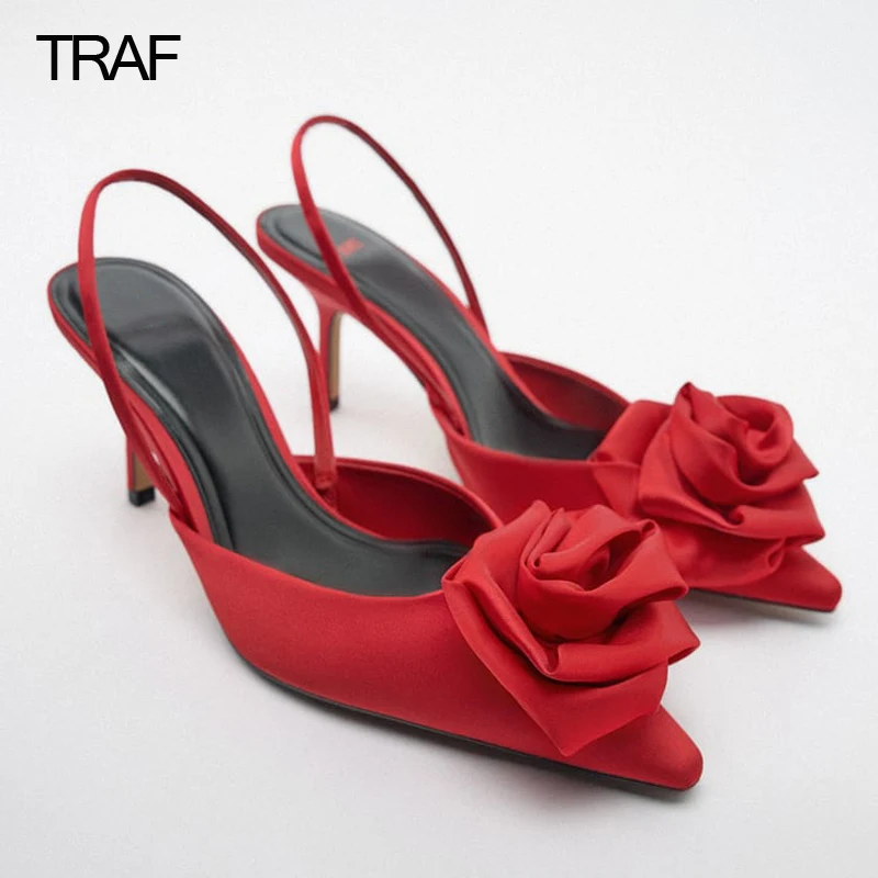 TRAF zapatos de tacón alto con