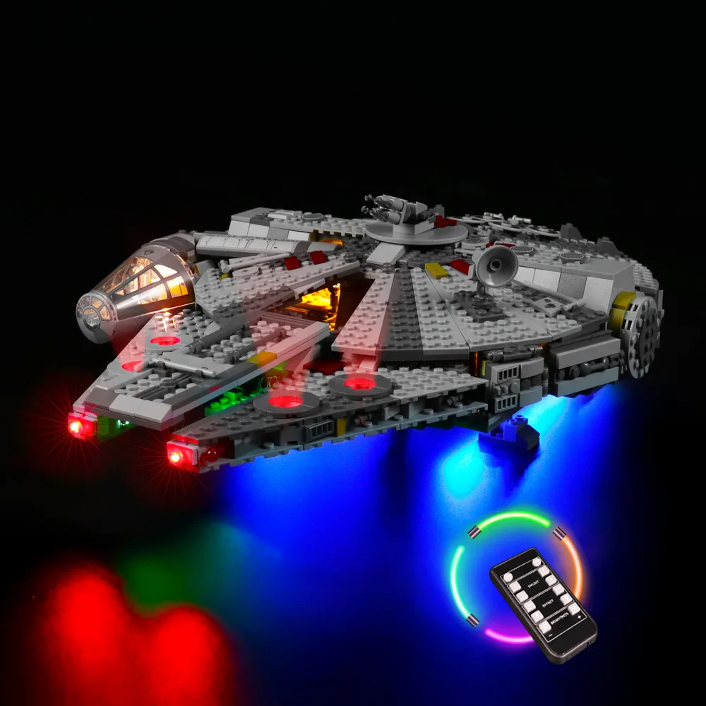 

LED Light Set For 75257 Star New Edition Millennium Compatible With Falcon 99022 Building Blocks NOT Include The Model Bricks