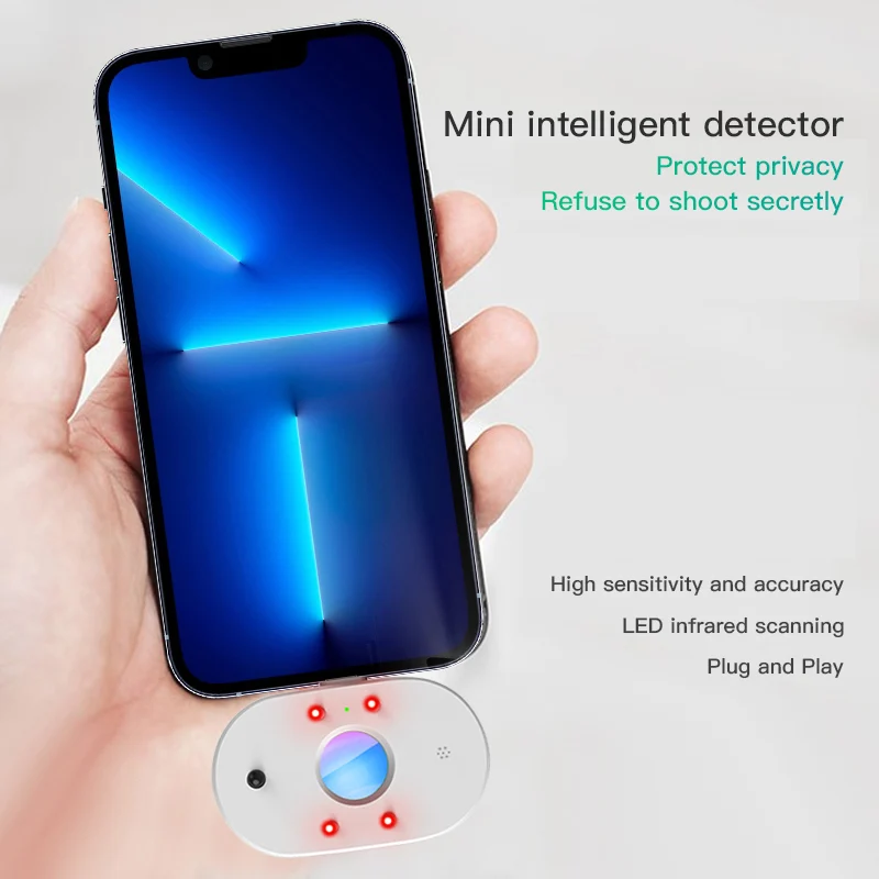 NEW Hidden Camera Detector Ocultas Automatic Infrared Alarm Hacker Devices Bug Safety Protection Mini Spy Gadgets Professional