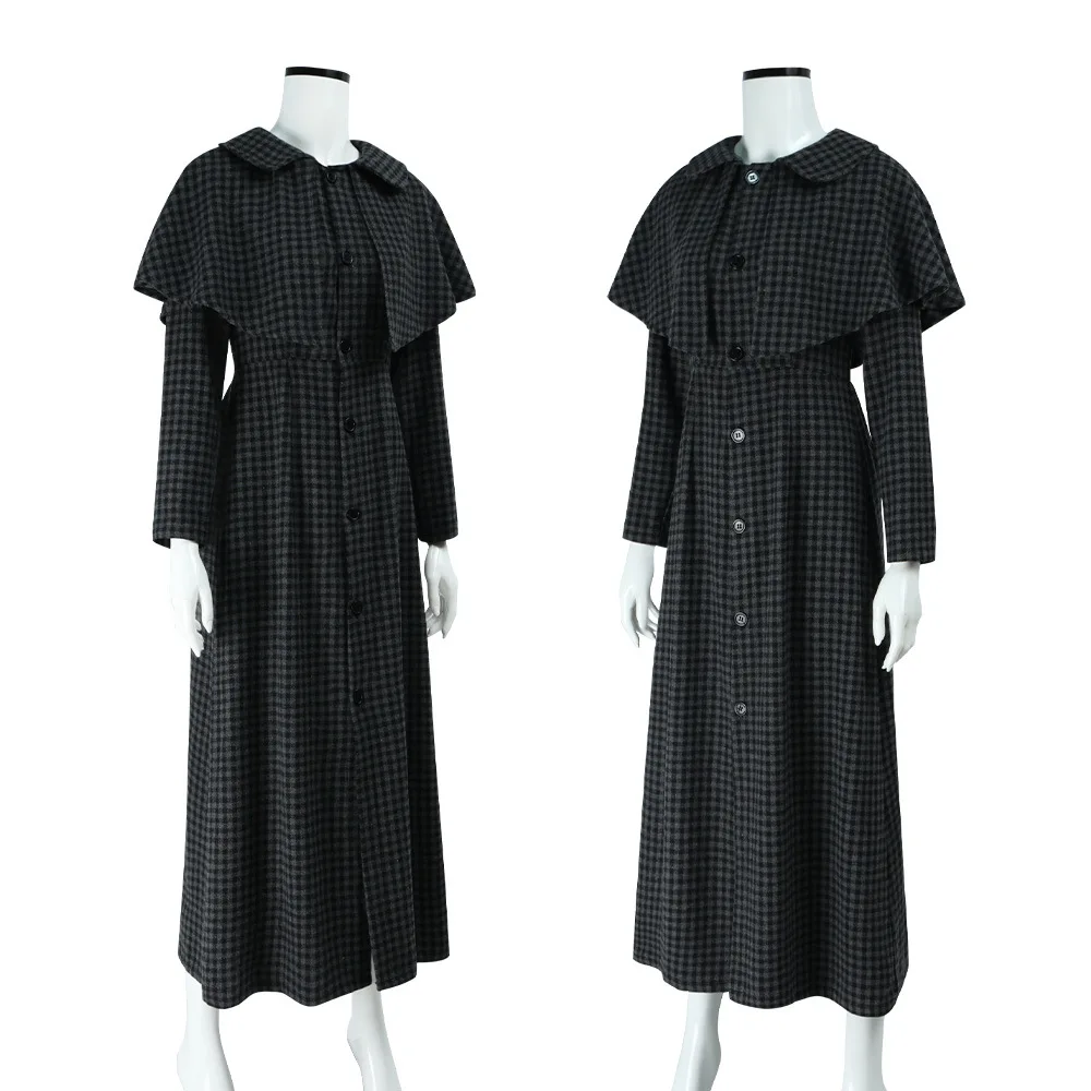 Wednesday: Wednesday Addams | Black Cosplay Costume 17 The Addams Family Wednesday Addams Cosplay Costume for Women (Unofficial)
