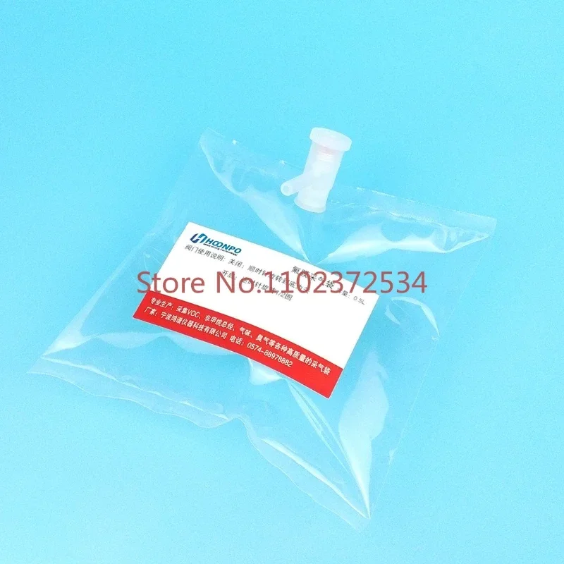 

Gas sampling bag Collection PVF sampling TEDLAR gas 0.5/1/2/3/4/5L