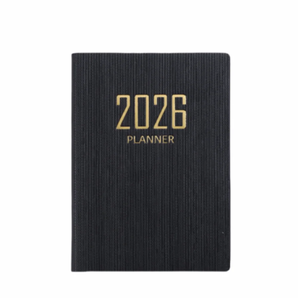 Portable A7 Weekly Planner - 2026 Edition, 128 Pages, Thin Design, English Version, Pocket Diary