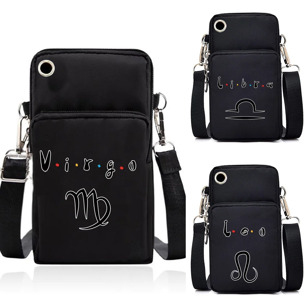 

Waterproof Mobile Phone Bag Constellation Pattern Lipstick Purses Pouch for IPhone 12/13 Pro Max Mini XR 7 8 Plus CrossBody Bag