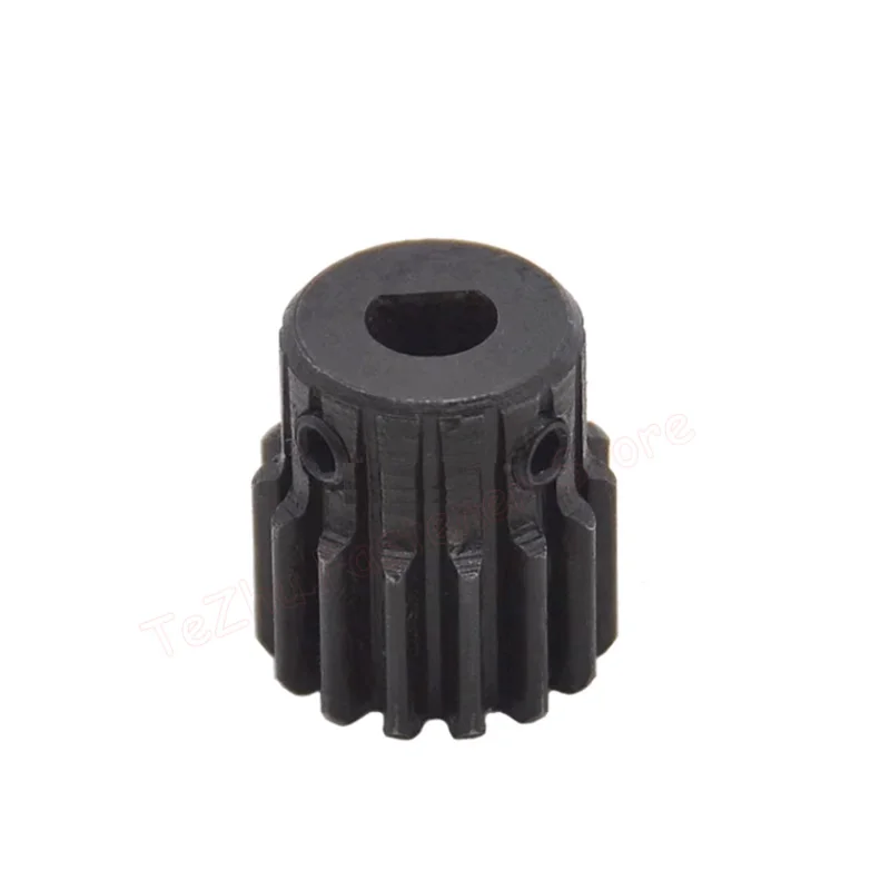 1pc 15 Teeth 1M Spur Gear with Step 1 Module 15T 45# Steel Metal Motor Gear D Hole 5x4.5/6x5/6x5.5/8x7/8x7.5mm
