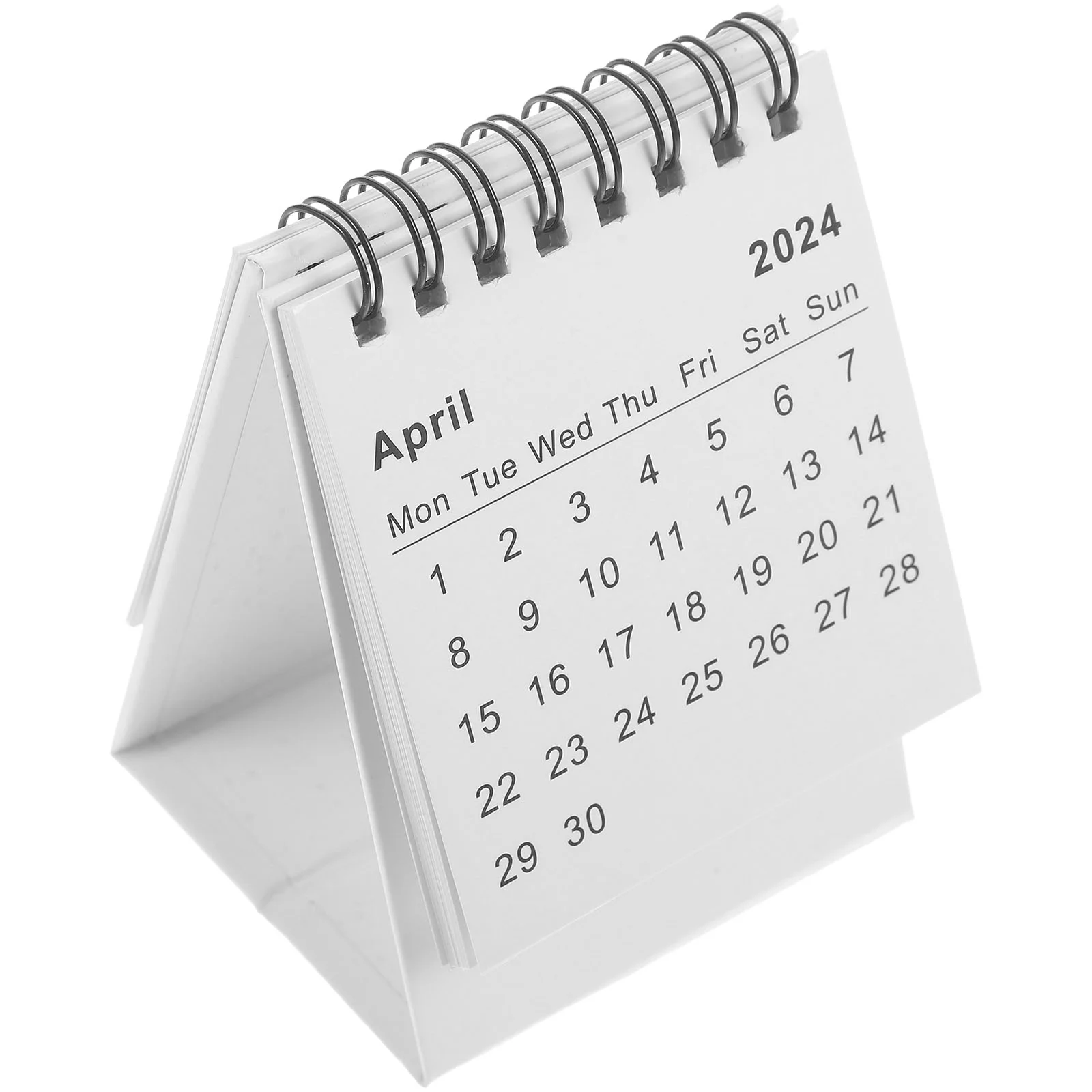 

Карманный 2024 настольный мини-календарь офисный розовый офисный Декор академический год бумага простой стиль