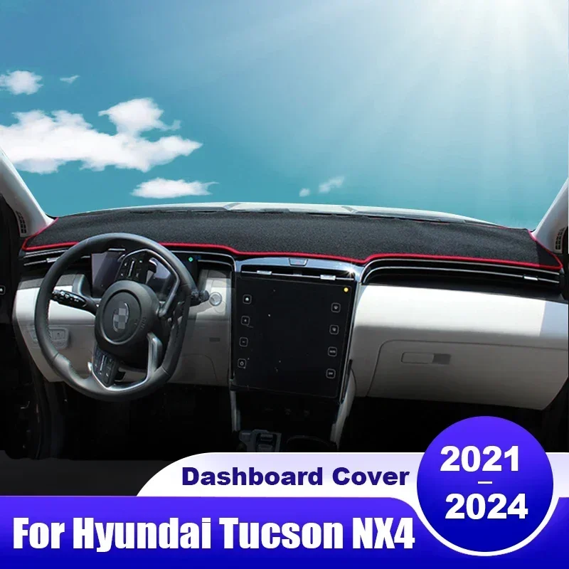 

Накладка на приборную панель автомобиля для Hyundai Tucson NX4 2021 2022 2023 2024