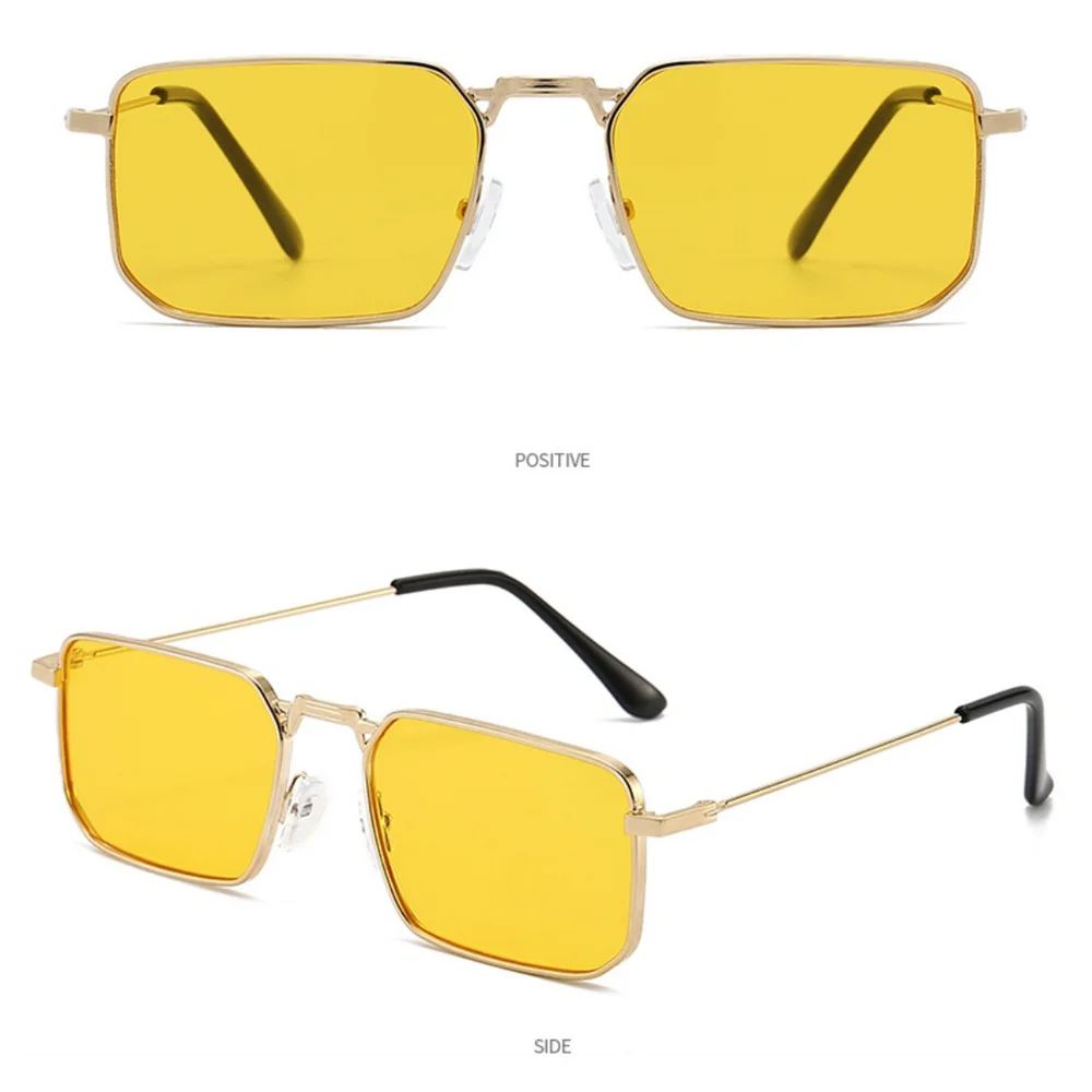 Men Women Driving Sunglasses Metal Narrow Frame Luxury Design Anti UV400 Vintage driving glasses vintage sunglasses women sunglasses