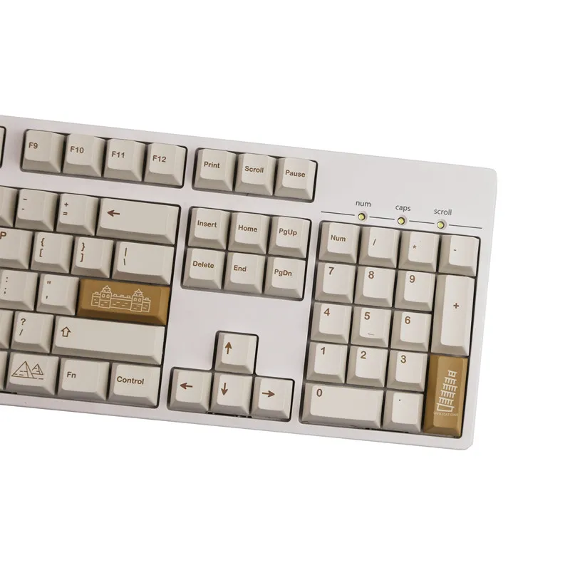 142 Keys GMK Civilizations Keycaps Cherry Profile PBT Dye