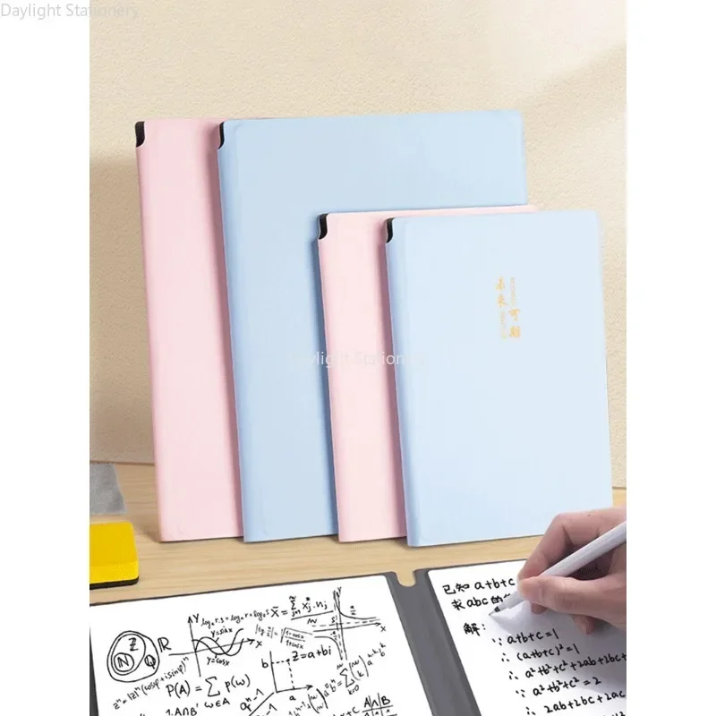 

Erasable Weekly Planner Reusable A4/A5 Whiteboard Notebook Memo Pad With Whiteboard Pen Erasing Cloth Writing Board