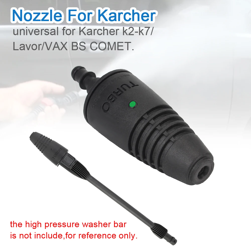 Karcher Lavor Comet VAX용 퀵 리얼 커넥터 스프레이, 자동차 액세서리, 고압 세척기, 터보 깍지 세차, 최대 18Mpa