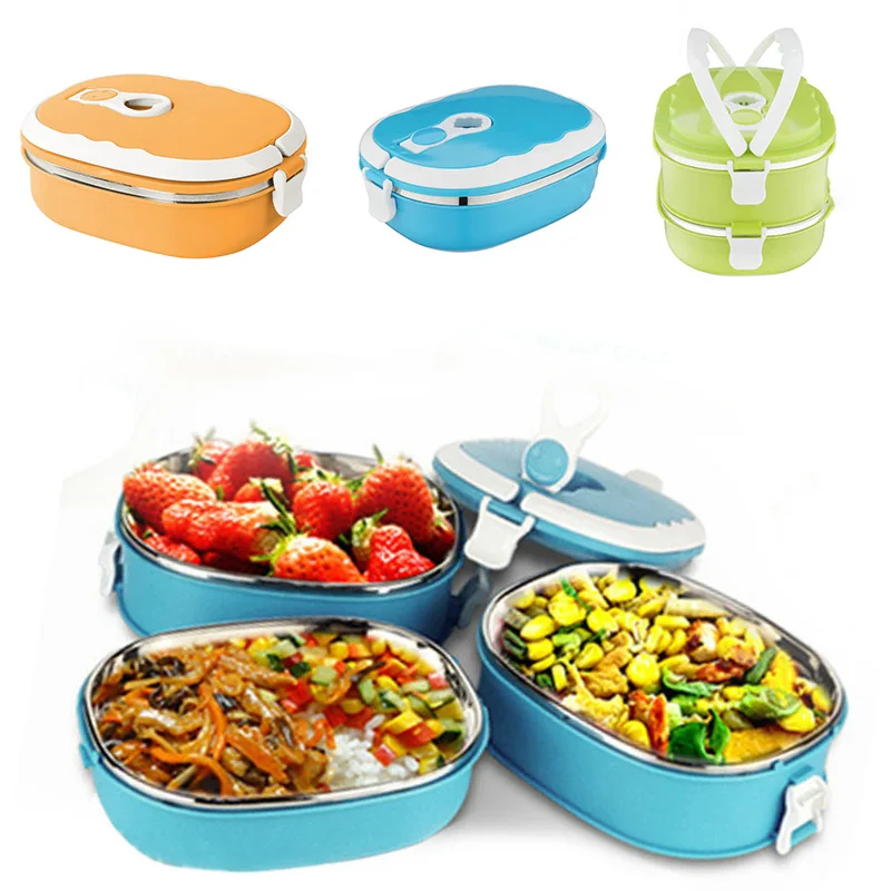 Food Warmer Lunch Box Container Stainless Steel Thermal Insulated Food Warmer Lunch Box Container Stainless Steel Thermal Insulated