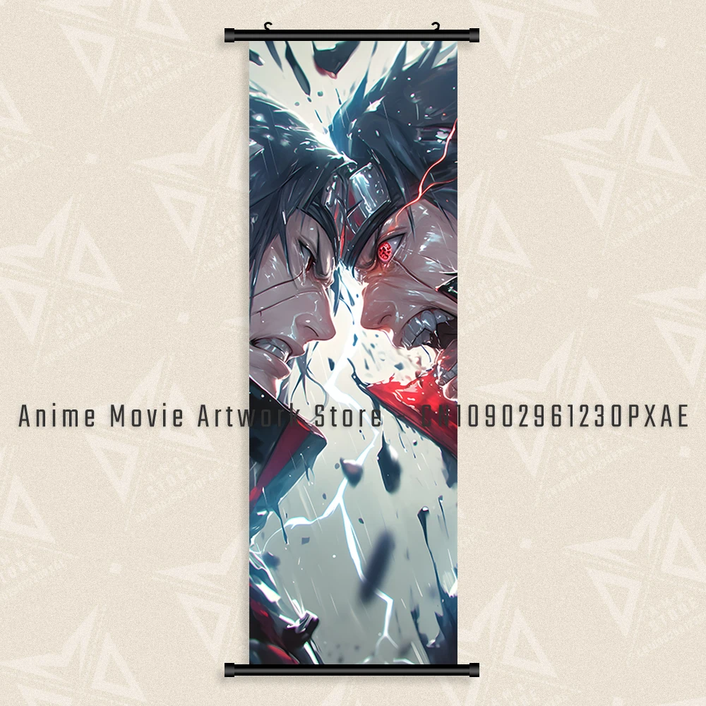 Naruto Anime Wall Art Canvas - Hatake Kakashi Home Decoration Mural