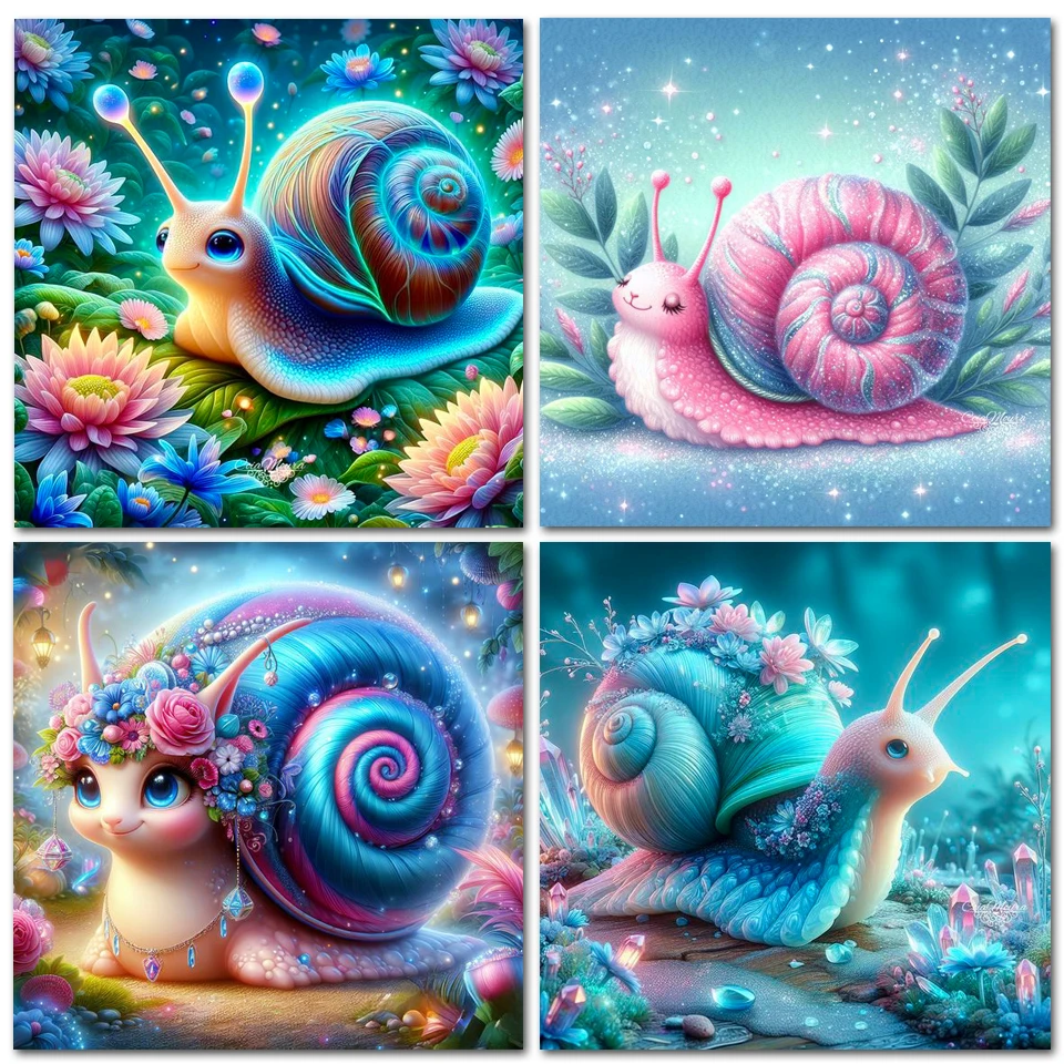 Pintura De Diamante De Imitación Adornos De Dibujos Animados Con