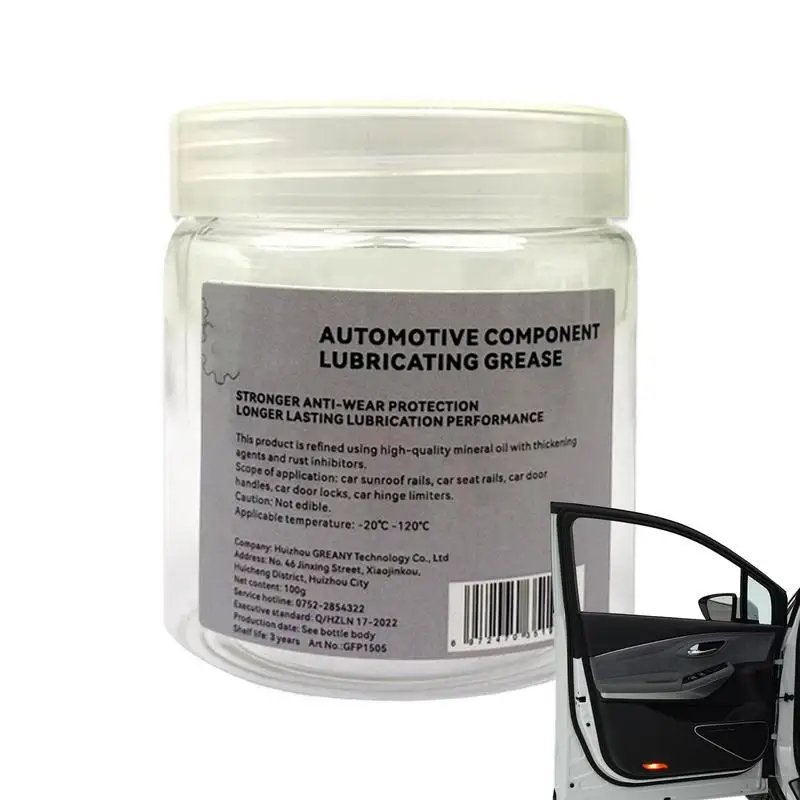 Sunroof Grease Vehicle Roof Lubricant Multifunctional Lubricating Grease For Car Door And Sunroof Heavy Duty Vehicle Lubricant