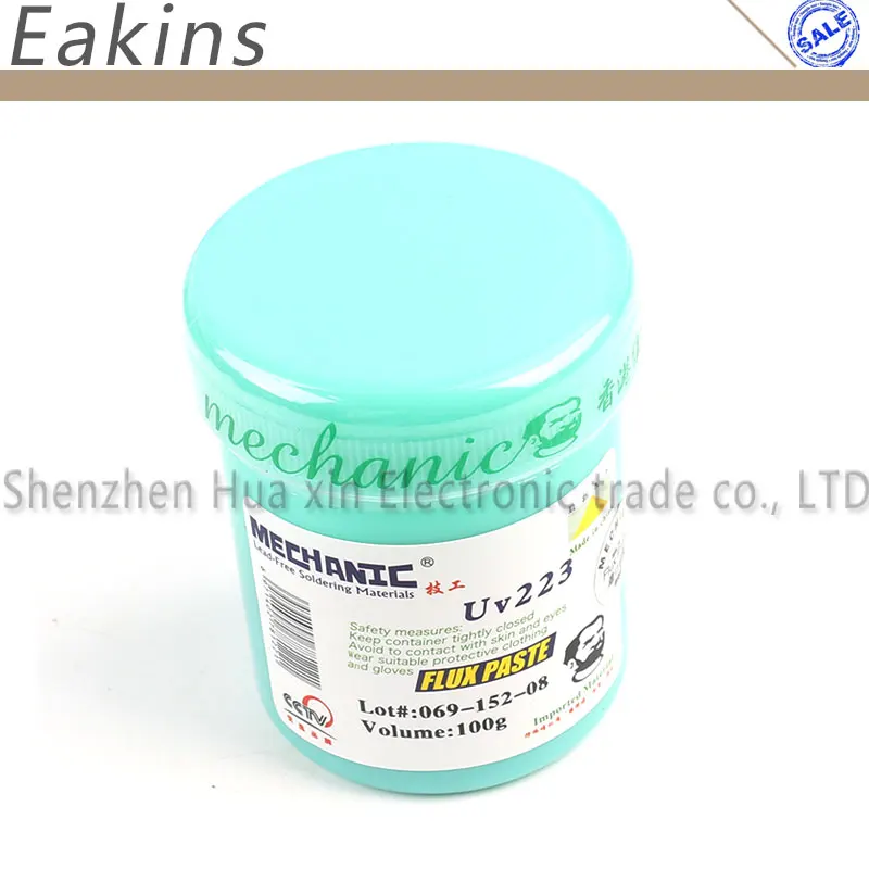 Original 100g Mechanic Uv 223 Noclean Welding Flux Bga Solder Ball