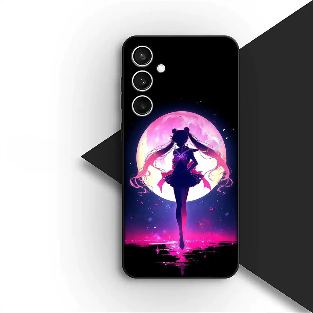 Cartoon S-Sailors Anime Moons Girl Phone Case