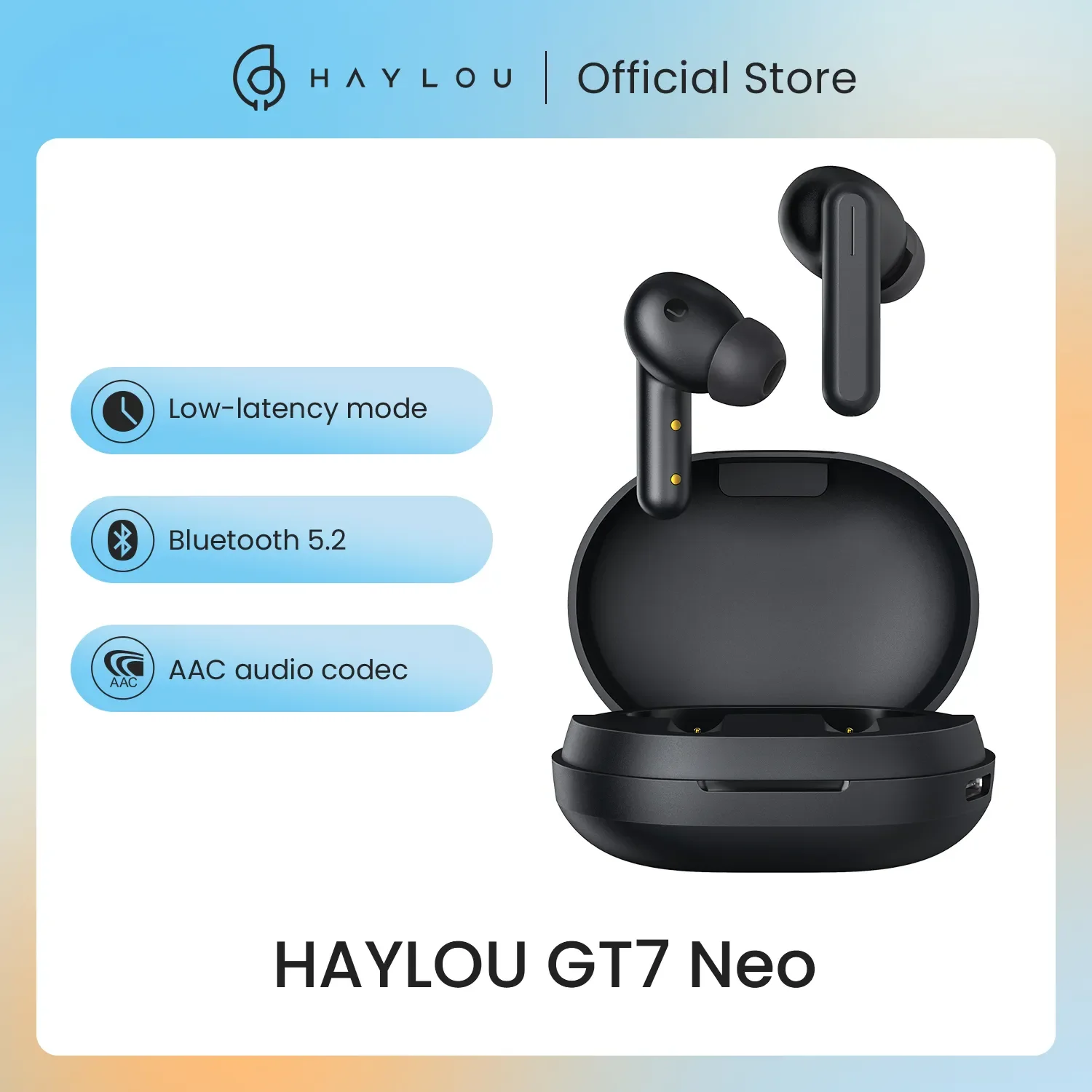 Беспроводные наушники HAYLOU GT7 Neo TWS V5.2