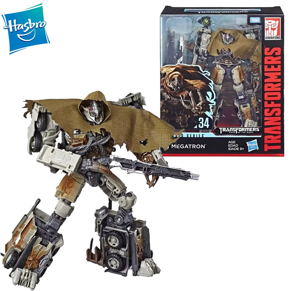 

Ss-34 Megatron Hasbro Original Transformers Ss Movie Serie Toys Children Boys Anime Action Figure Deformation Car Robot Toy Gift