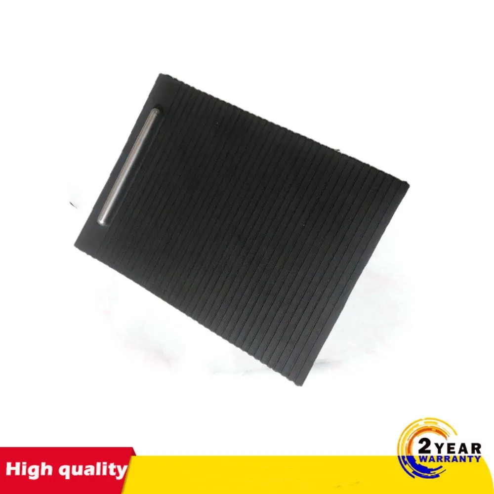 1PCS Black chrome drink armrest center console cup holder roller cover For PASSAT B6 B7 CC 3C0 857 503 3C0857503