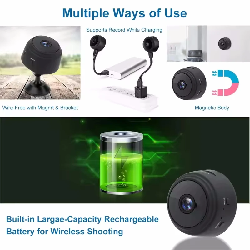 1080P Aluminium Wifi Camera for Outdoor Security