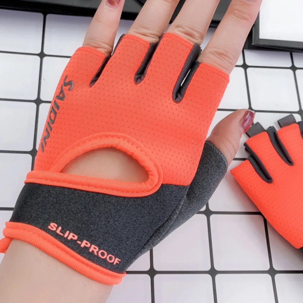 Woman Gym Fitness Sport Gloves Weightlifting Yoga Dumbbells High Elasticity Breathable Gloves 4