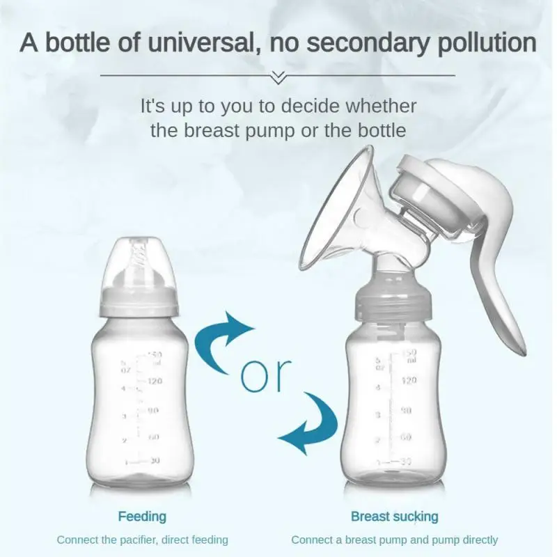 Milk Extraction Baby Feeding Solutions Breast Collector Reliable Efficient Convenient Easy To Use Safe Breas Manual Breast Pump 4