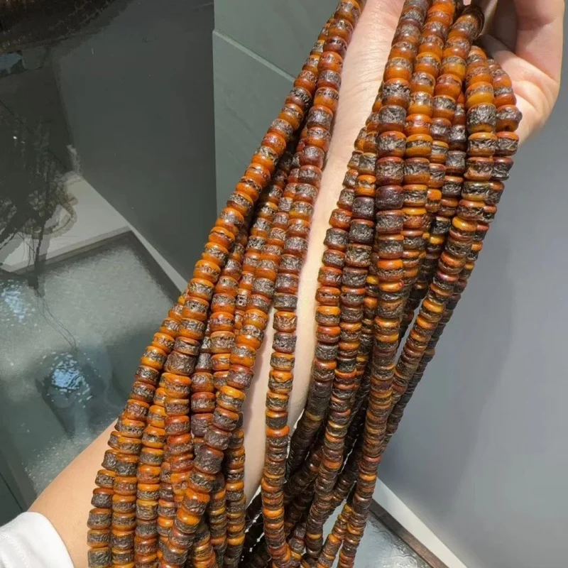 

Тибетский браслет из бусин 108 Ox Bone Gabala для мужчин и женщин