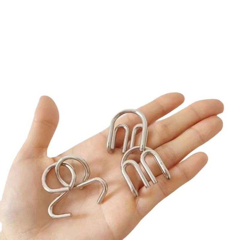 Nine link Metal Children's Puzzle Toy Adult Ieisure Stress